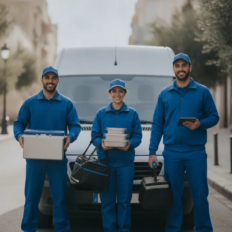 Entrega de Comidas equipo en Leon